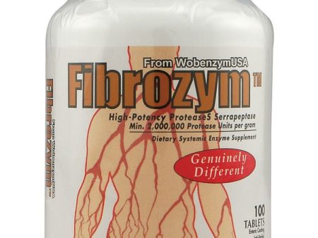 Naturally Vitamins, Fibrozym, 100 tabs Discount