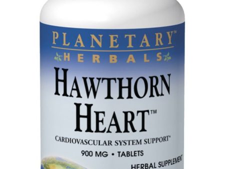 Planetary Herbals, Hawthorn Heart, 60 ct Cheap