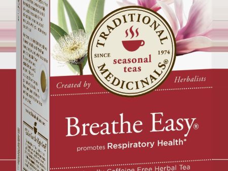 Traditional Medicinals, Breathe Easy Tea, 16 bags Supply