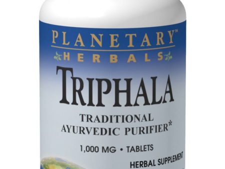 Planetary Herbals, Triphala 1000mg, 15 ct Discount