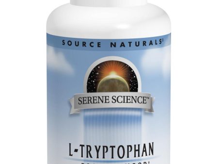 Source Naturals, L Tryptophan, 500mg Serene Science Label, 60 ct Cheap