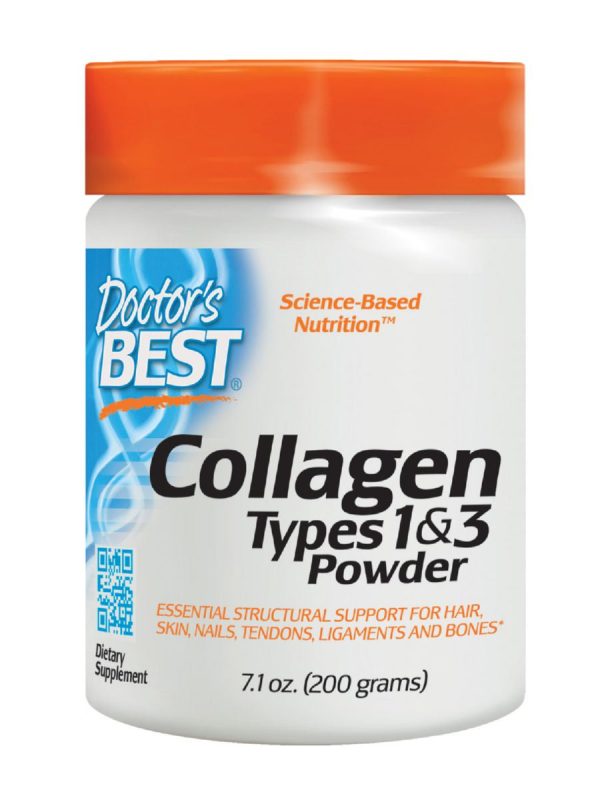 Doctor s Best, Collagen Types 1 & 3, 200 grams powder Cheap