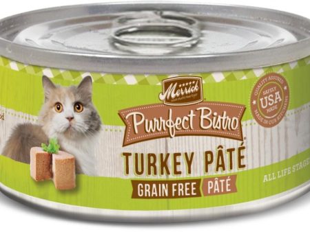 Merrick Purrfect Bistro Turkey Pate Grain Free Canned Cat Food Online