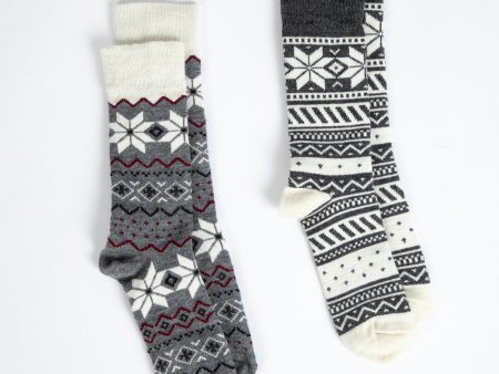 Tis The Season Alpaca Blend Socks Online now