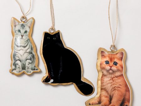 Love For Cats Metal Ornament Online now