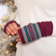 Baby Alpaca Knitted Fingerless Mittens Online Sale