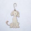 Fluffy Dog Mixed Metal Ornament Cheap