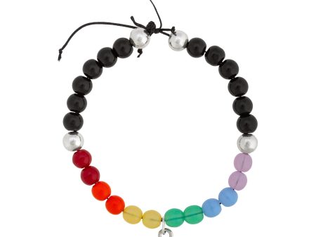 Rainbow Lotus Adjustable Bracelet! Cheap