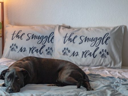 The Snuggle is Real Pillowcases Hot on Sale