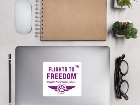 Flights to Freedom Pets Sticker Supply